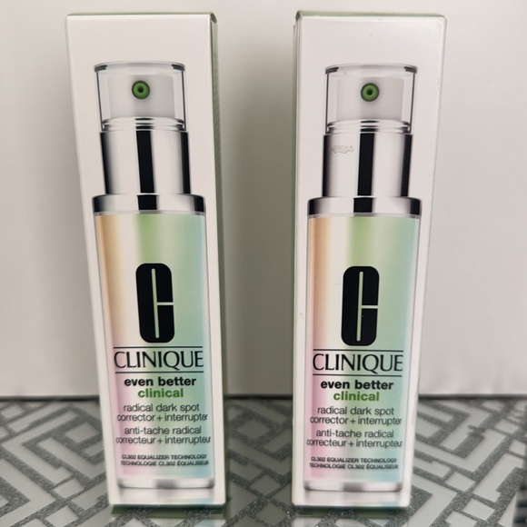 Clinique Even Better 2 PCs 1.7 Oz Each Clinical Dark Spot Corrector 3.4 Oz total - Picture 1 of 8